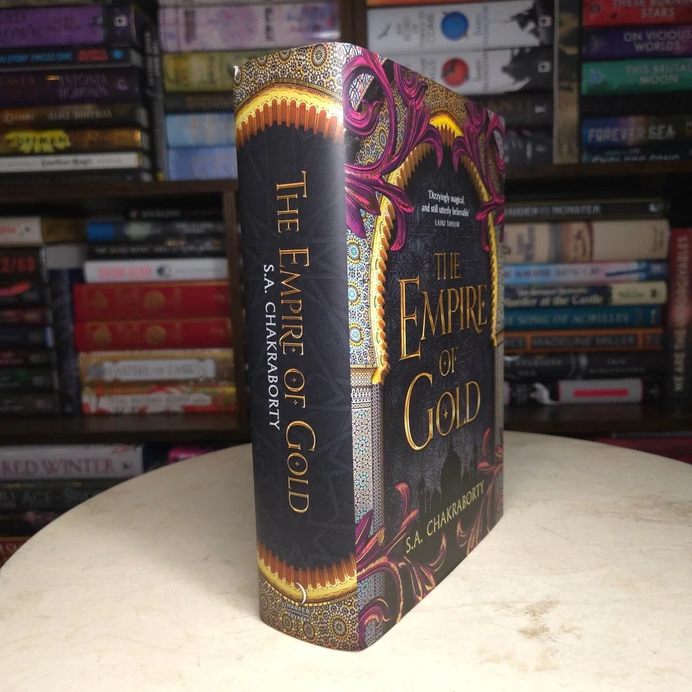 The Empire of Gold by S.A. Chakraborty *Signed Fairyloot*
